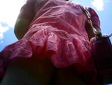 Pretty In Pink Upskirt