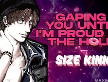 [ SIZE Kink Audio ] Female Hole GAPED By Proud Stud