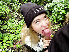 Step Sister Seduced Me For Hardcore Sex In The Forest. POV