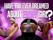 Amelia Star - Ebony: Thick Big Pussy Pov