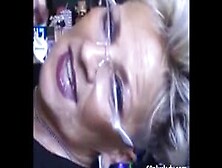 Beautiful Classy Grandma Sucking Dick And Get Cum In Mouth