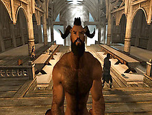 Skyrim,  Dustin Cross Furry Bear,  Gay Skyrim Troll