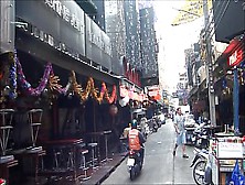 Soi Cowboy Sukhumvit Road In Thailand