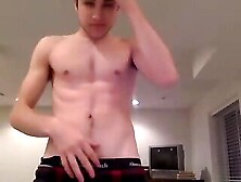 Horny Twink Showing-Off His Body And Cock