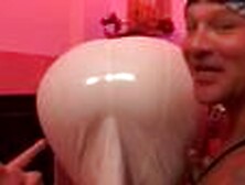 Lovely young slut fucks rod down throat & vagina