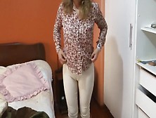 Mix Of Of Erotic Moments Showing Me Off While My Hubby's Friends Masturbation Watching Me