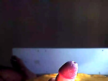 Man Masturbating Alone And Cumming In Bed