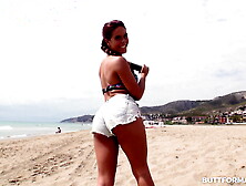 Gala Brown beach bum and fun