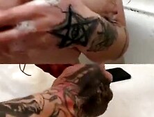 Home sex in Russian in an old house