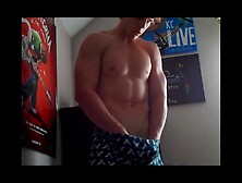 Muscle Amateur Twink Masturbating