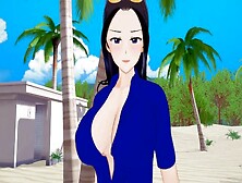 (3D Hentai)(One Piece) Sex with Nico Robin