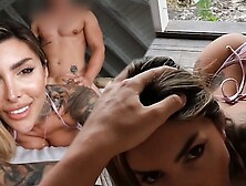 SCOPATA ITALIANA ALLE BAHAMAS - Tami Tsunami scopa vecchio compagno di classe incontrato in vacanza