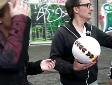 Chubby 19 year old gets her first double penetration