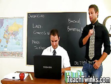 School Teachers Cameron Kincade And Bobby Clark Anal Fuck