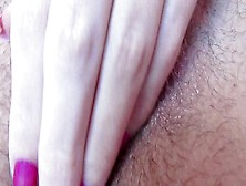 Extreme Close Up Wet Pussy Fingering Gaping And Creampie With Big Erected Clitoris