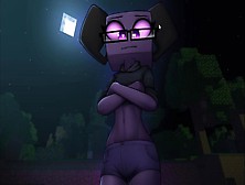 Hornycraft Minecraft Anal Sex Toy Deep In To Booty