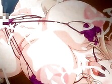 Hentai girl with massive tits is havign sex with a horny man