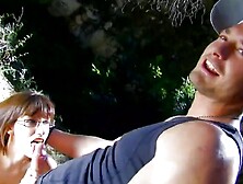 Public foto shooting into panties ends with amazingly hot screwed