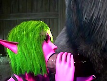 Ночной эльф доит Тельца 1 серия