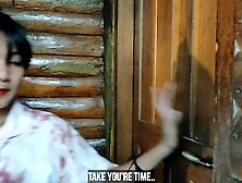 Chloro in shower teenager (nice boobies)