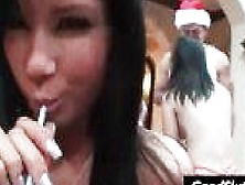 Christmas Orgy With Hot Girlfriends