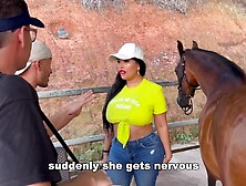 Puss's big boobs big ass scene