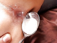 Japanese Girl Farts Anal Creampie On A Spoon And Eats It
