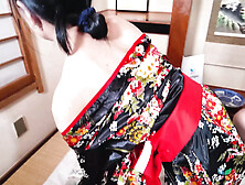 Japanese woman Kaori Murakami with big tits had a passionate sex with her lover.