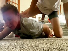 Fuck Me From Behind Eating Cum With Velvet Taco