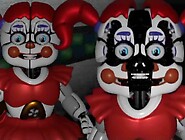 Facing Off Against Circus Baby AND Ballora! - Five Lustful Nights (Ft. Gumi)