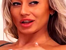 MILF babe Take Huge pink toy In Her Shaved Pussy