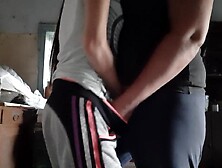 We mutually masturbated in an abandoned house and cums at the same time - Lesbian-candys