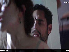 Noomi Rapace exposed curly snatch and masturbating clip