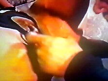 Black Mistresse getting anal opening licked and sniffed