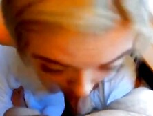 Lazy-Eyed American Amateur's Cum-Filled Vacation