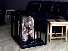 Ariel Anderssen Locks Herself In A Steel Cage