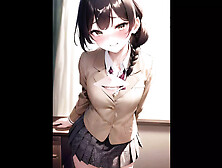 Hentai Anime Art Seduction Of A Cheeky Jk Generated By Ai