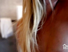 Teeny Blonde - Shows her perfect body to the webcam - Benefit Monkey