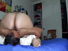 Big Ass Woman Handles A Cock