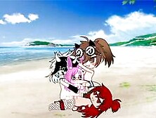 AlternSexHistory [ Diversión en la playa 2 ] Gacha Club Sex