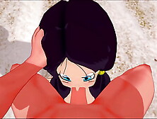Android 18 Make Videl give Roshi a Oral sex | two | Dragonball Zex 7 | Full & POINT OF VIEW on Sheer & PTRN: Fantasyking3