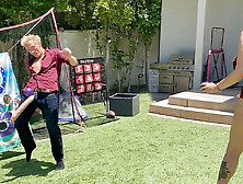 Webcams, red-haired, step-mom