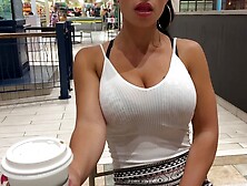 He Controls my Orgasms in Public - Shopping Mall (LUSH)