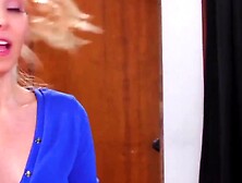 Blondie Babe Aaliyha Love Gets Fucked By Roomate's Friend - POV