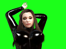 Shiny Busty Latex Girl Rides You – POV Cowgirl (Passthrough)