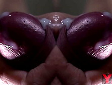 Art oral sex close up massive rod swallowing and jerking off to sperm