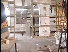 British slut Angel Long FMM threesome in stockings