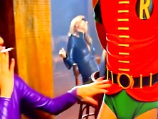 TOUCHING ROBIN'S JUNK. CREDIT: BLUNDERBOY1959