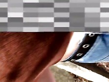 Encoxada girl in jeans