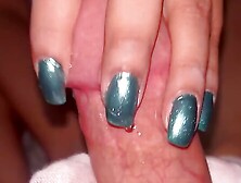 Green Nails Teasing